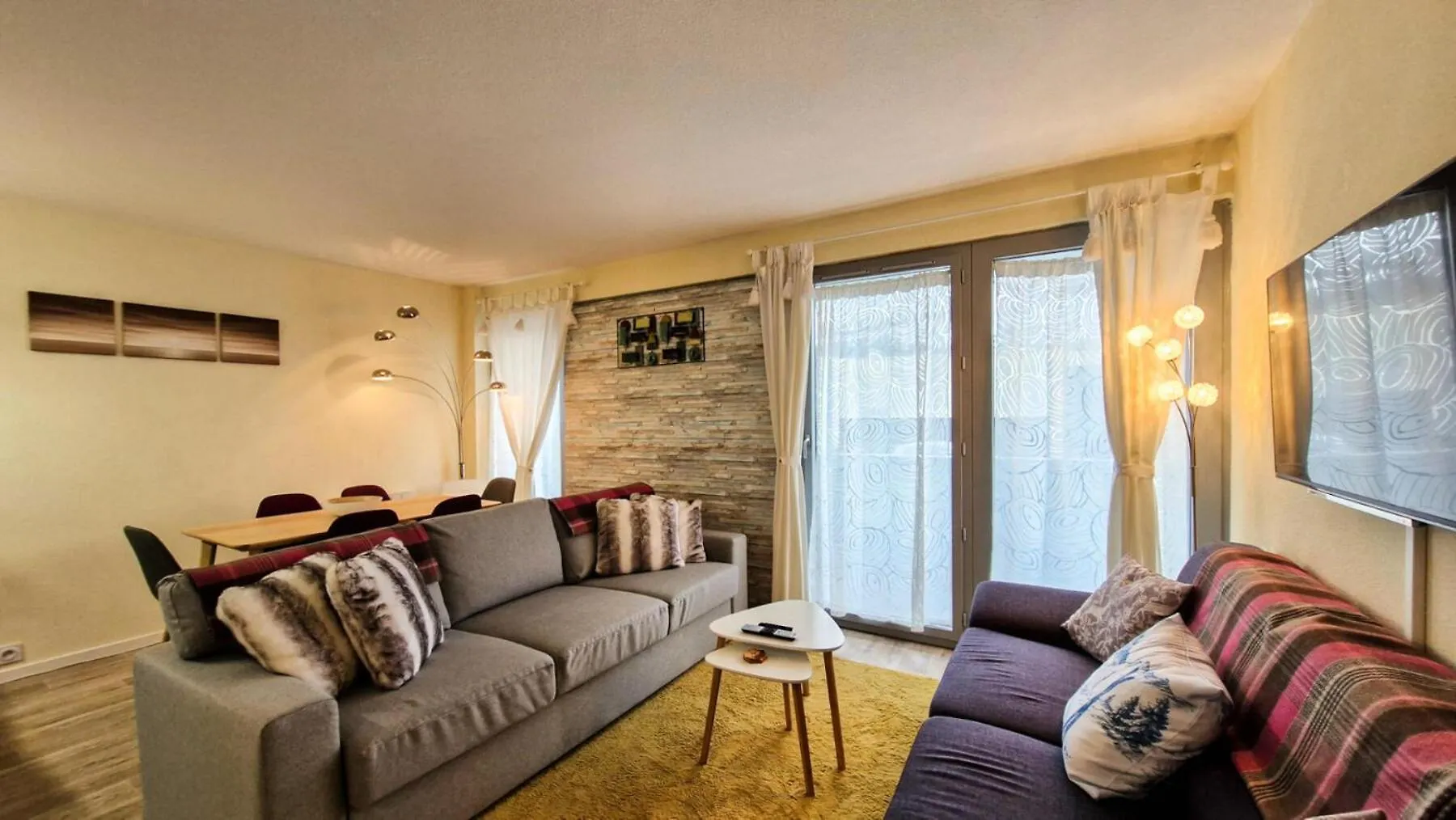 Residence La Petite Ourse - Appartement Renove - Terrasse - Centre Station - Vue Pistes Mae-1931 Magland