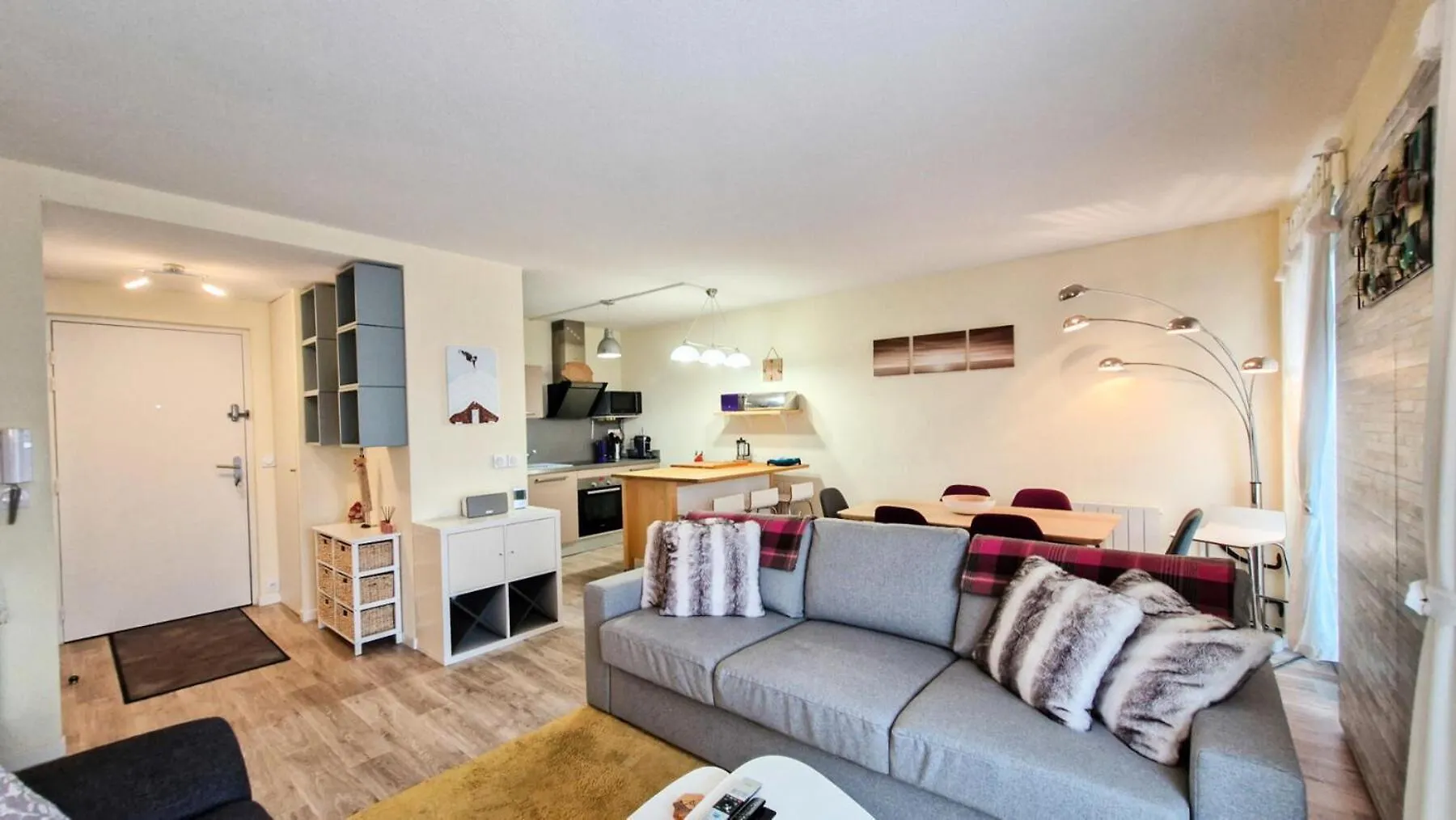 Residence La Petite Ourse - Appartement Renove - Terrasse - Centre Station - Vue Pistes Mae-1931 Magland Lejlighed